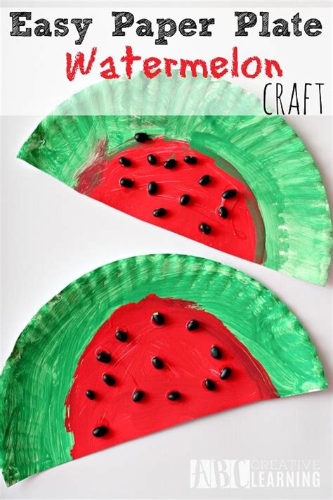 Easy Summer Paper Plate Crafts For Kids Paper Plate Crafts