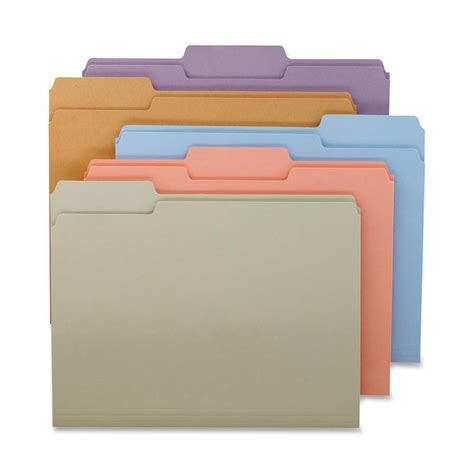 Smead Colored Top Tab File Folders - LD Products