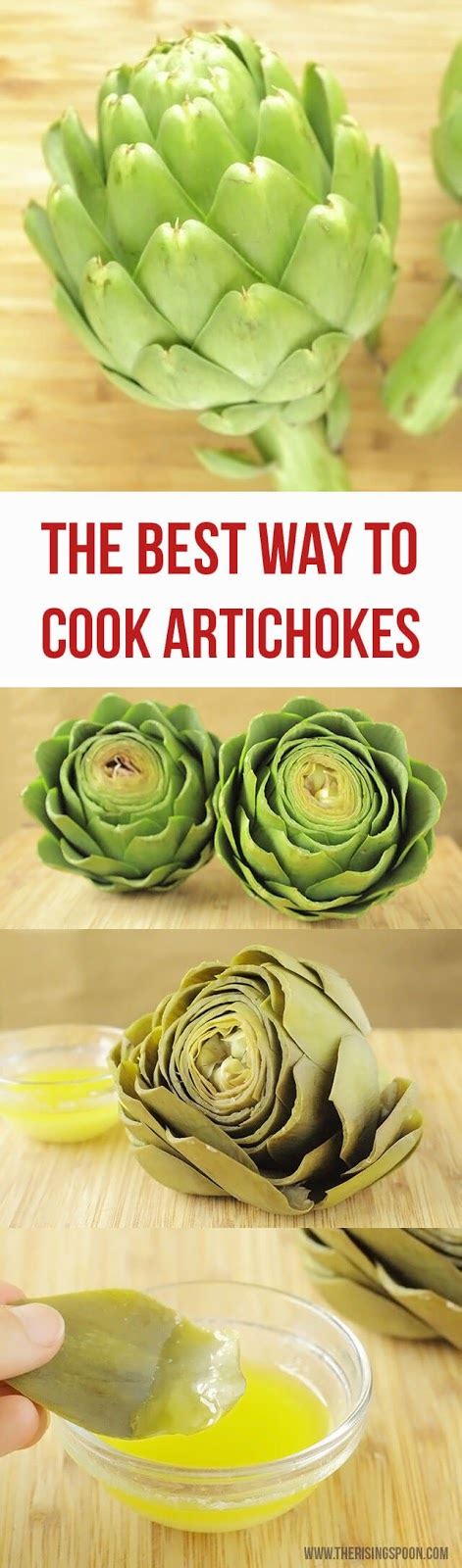 Then you can boil the keep scraping until you don't see any black spines left. The Best Way to Cook Artichokes | The Rising Spoon