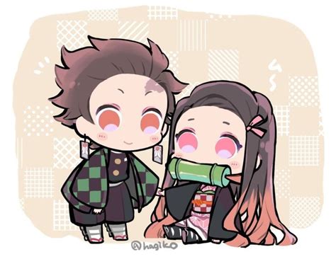 I wanna make tanjiro running too. Tanjiro & Nezuko chibi