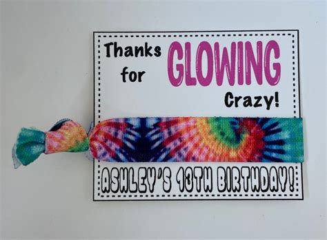 Glow Party Favors Neon Party Favors Disco Party Favor Sweet 16 Etsy