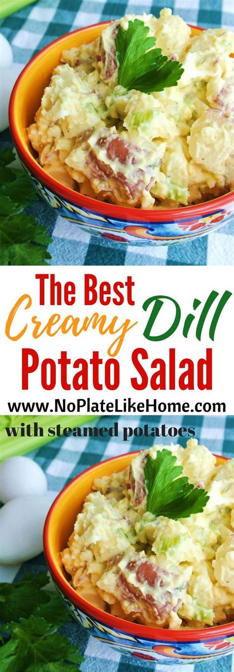 They are both thick, creamy dressings that contain vegetable oil, lemon juice or vinegar. This is the best easy homemade redskin potato salad recipe with eggs! It is made with steamed ...