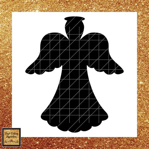 Angel Silhouette Angel Silhouette Svg Angel Wings Svg Angel Clipart