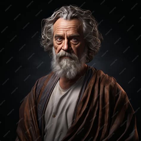 Premium AI Image | The Enigma of Thales Unveiling a Realistic 3D