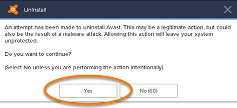 Deinstallation von avast free antivirus (offizielles tool von avast). Deinstallation von Avast Antivirus über die Windows ...