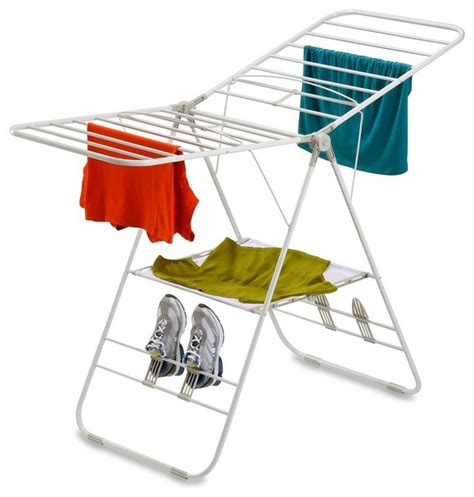 Songmics stainless gullwing space saving dryer. Honey Can Do Steel Gull Wing Clothes Dryer - Urban ...