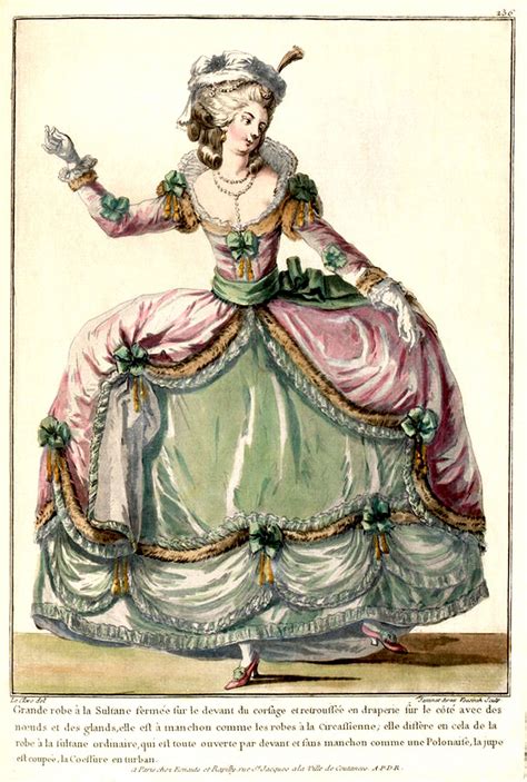 Galerie De Modes Fashion Plate Fashion Plates Rococo Fashion 18th