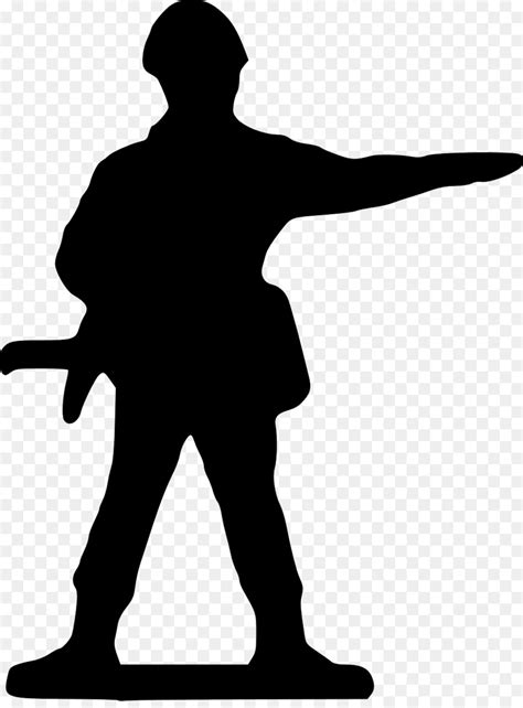Soldier Silhouette Clip Art Soldier Png Download 500500 Free