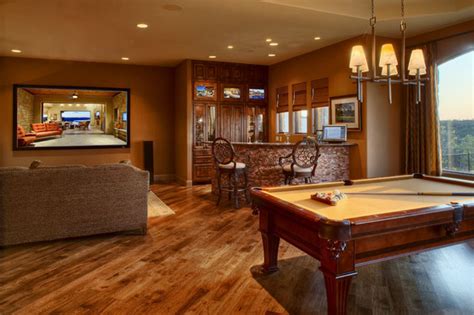 Pump up your basement or man cave! Plan #5911 - Contemporary - Home Theater - Austin - by ...