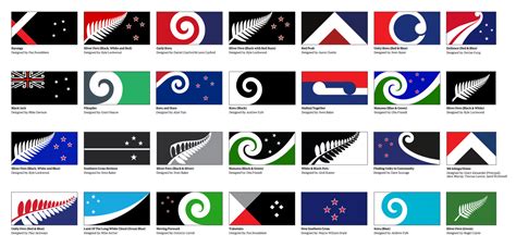 New Zealands New National Flag Will Be One Of These 40 Crowdsourced