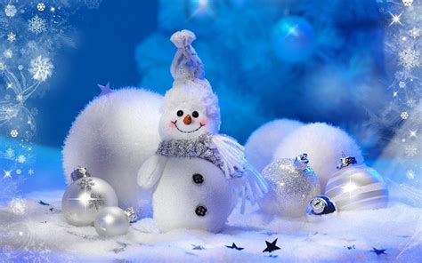 Christmas Snowman Full Hd Pics Wallpapers Christmas Desktop Wallpaper
