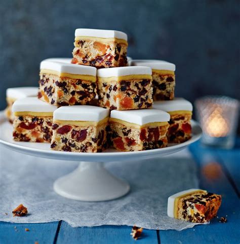 For the cake raisins 175g glacé cherries 350g, halved, rinsed, thoroughly to finish and decorate apricot jam 3 tbsp, sieved and warmed icing sugar to dust almond paste 675g royal icing 1 recipe quantity, below. Mary Berry's Christmas cake bites, and more festive must ...