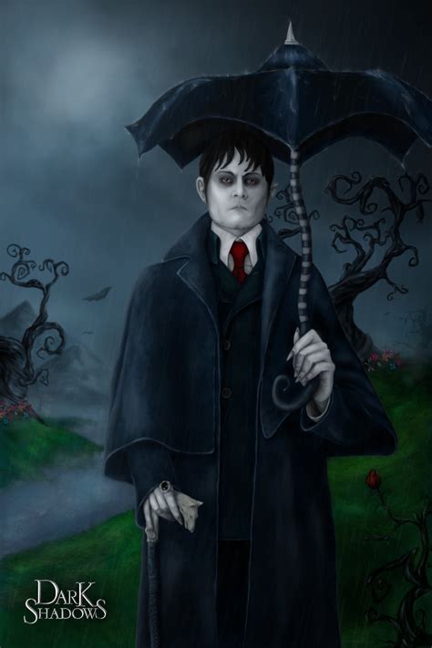 Dark Shadows Barnabas Collins Tim Burtons Dark Shadows Fan Art