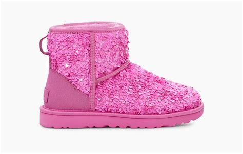 Ugg® Classic Mini Chunky Sequin Boot For Women Ugg® Uk