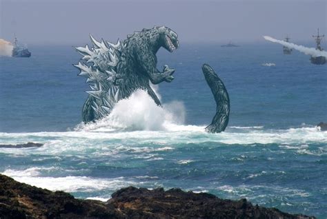 Godzilla Making Waves By Wogzilla On Deviantart