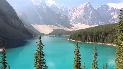 Moraine Lake Alberta Canada Youtube