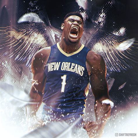 Zion Williamson New Orleans Pelicans Hd Phone Wallpaper Pxfuel