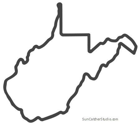 500x431 best photos of virginia map virginia state outlines virginia. West Virginia - Map Outline, Printable State, Shape ...