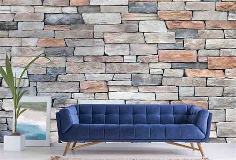 Wallpaper Mural Stone Texture Wall Muralunique Stone Texture Wall