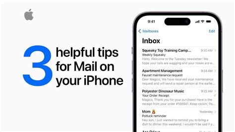 Three Helpful Tips For Mail On Your Iphone Apple Support Youtube