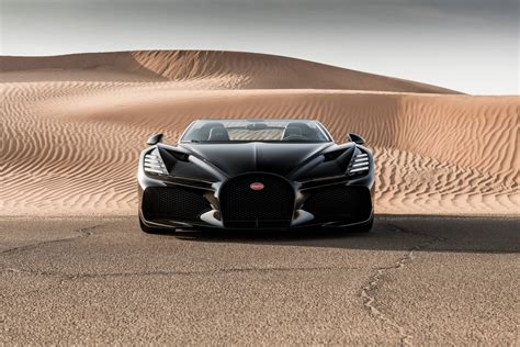 Bugatti W16 Mistral Looks Stunning In The Arabian Desert Dubai Forum