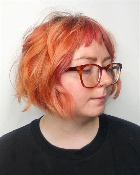 Keep reading to see all of our favorite short haircuts. on Instagram: " peach & piecey french bob for an angel ...