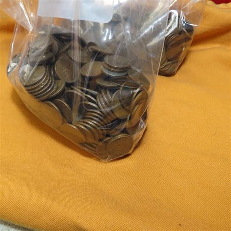 500 Unsearched Lincoln Wheat Cents Ebay