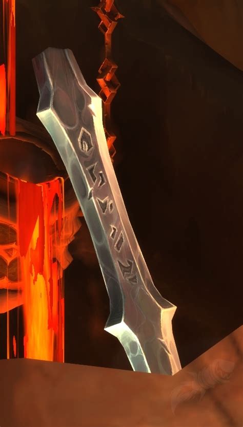 Unfinished Blade Object World Of Warcraft