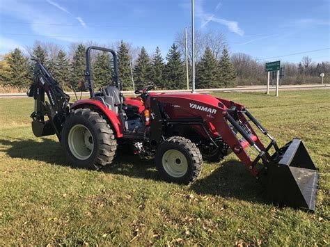 Delta Power Equipment 2022 Yanmar Yt347 Tractor With Loader And Backhoe