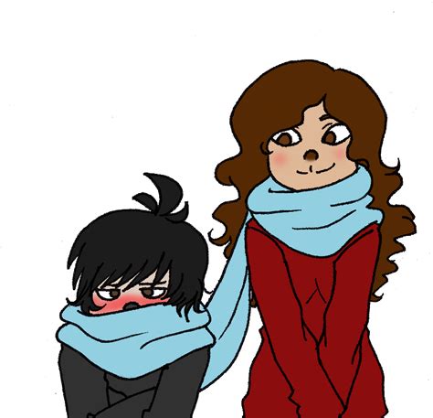 Scarf Sharing By La Mishi Mish - Scarf Sharing Clipart - Full Size Clipart (#3499126) - PinClipart