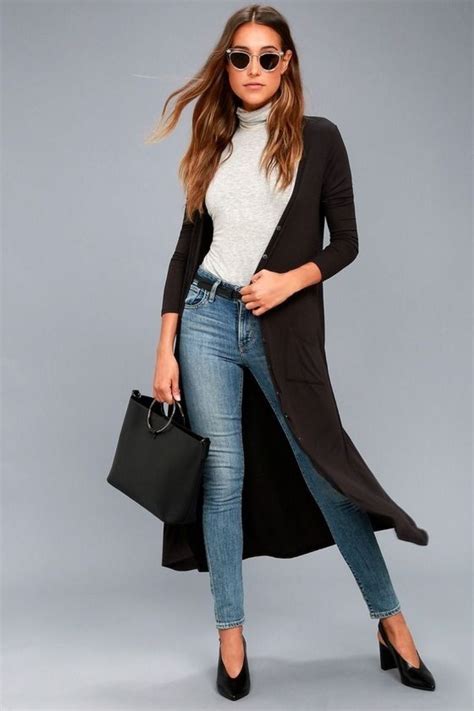 47 good selection fall outfits with long cardigan