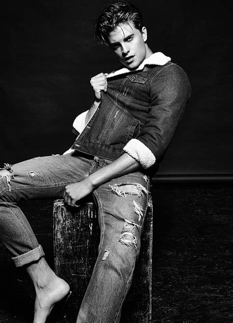 Would you like to change the currency to euros (€)? Igor Jovanovic Rocks Denim for Lawrence Cortez Shoot | The ...