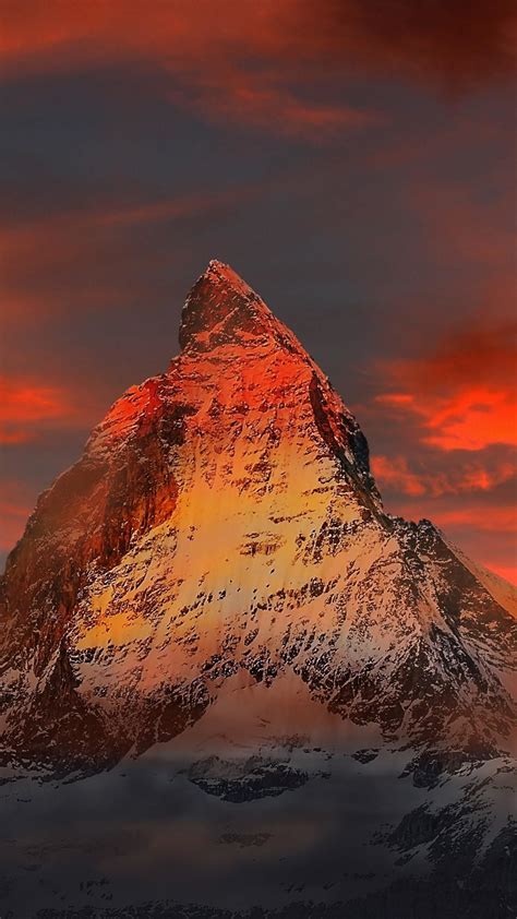 Matterhorn In The Sunset Backiee