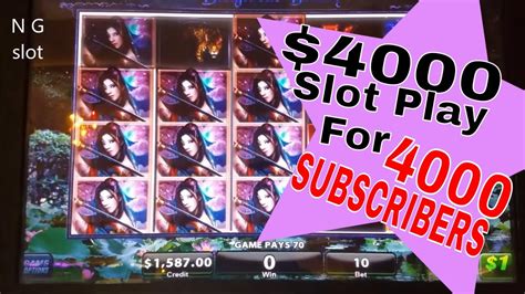 💥4000 High Limit Slot Machine Play💥for 🎈🎁4000 Subscribers🎁🎈 Dangerous