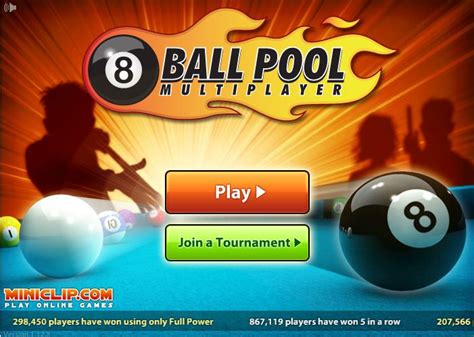 Since 2015, 8 ball pool has remained on the top of miniclip top 100 games. Software: 8 ball pool(mini clip)