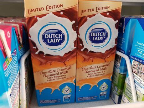 The products are packaged and marketed in various formats under the brand dutch lady. New Dutch Lady Chocolate Caramel Flavoured Milk | Mini Me ...