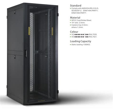 42u Rack Mount Network Server Cabinet 1000mm 39 Deep Ebay