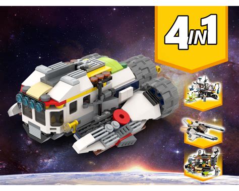 Lego Moc 31107 Space Shuttle Alternative Build By Gabizon Rebrickable