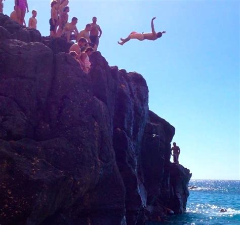 Friend Jumping Off Waimea Bay Cliff Smithsonian Photo Contest