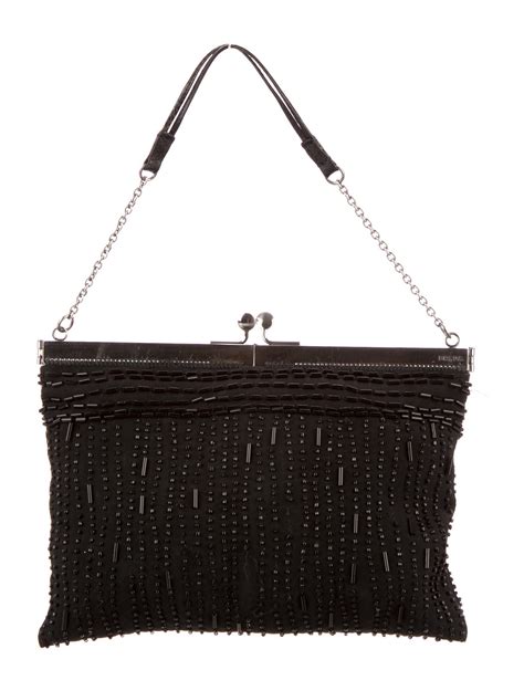 Prada Sequin Evening Bag Handbags Pra83506 The Realreal
