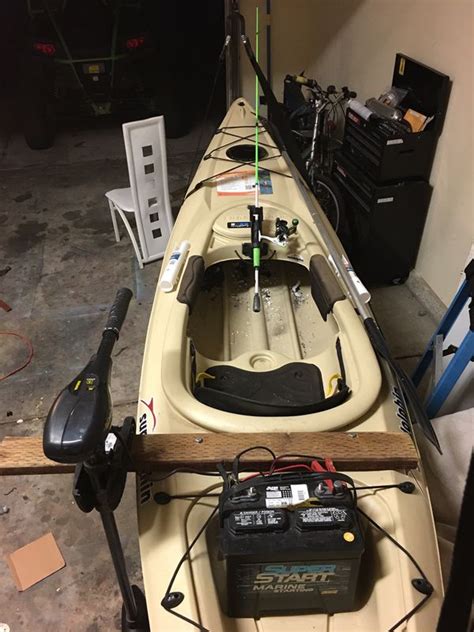 Subdophin Excursion 125ft Trolling Motor Powered Kayak Rigged And