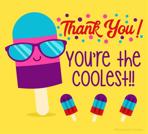 Thank You Youre The Coolest Free For Everyone Ecards 123 Greetings