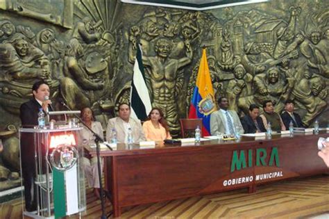 Posesión De Nuevas Autoridades Del Gobierno Municipal Del Cantón Mira