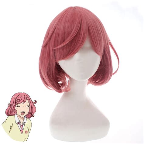 Anime Noragami Ebisu Kofuku Wig Cosplay Costume Women Short Synthetic