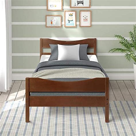 Free shipping on prime eligible orders. Wood Platform Bed Frame Mattress Foundation with Headboard ...