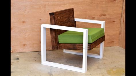 Have you considered building your own? Modern Outdoor Chair | DIY Build - YouTube