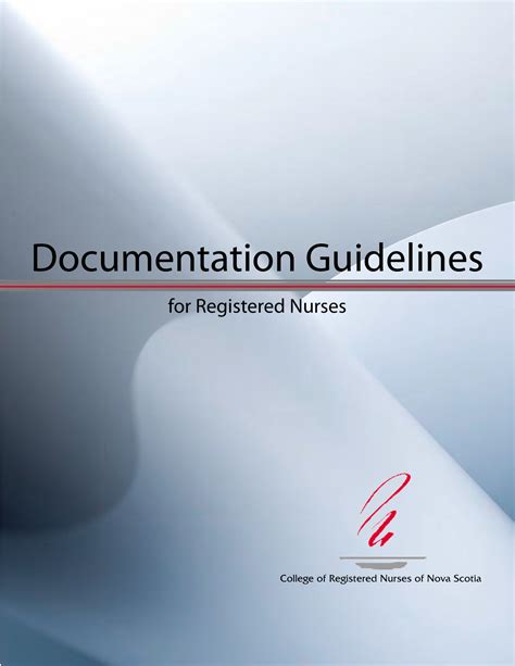 Documentation Guidelines For Registered Nurses