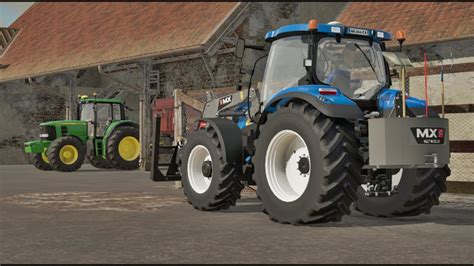 New Holland T6000 Series FS22 Mod Mod For Landwirtschafts Simulator