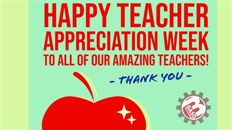 You'll find lots of ideas on this page for teacher. Happy Teacher Appreciation Day 2020 - YouTube