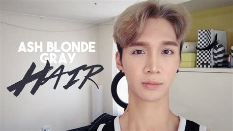 This hair color is so trendy that the most popular celebrities also are already flaunting it. HOW I GOT ASH GRAY HAIR! | Edward Avila - YouTube